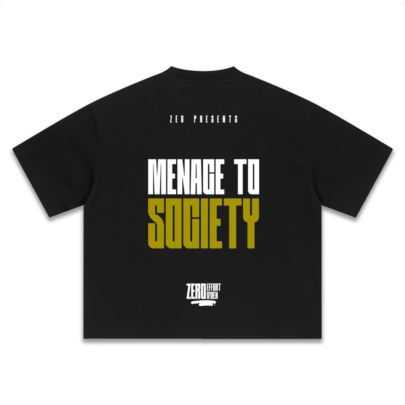Menace to Society Oversized Tee