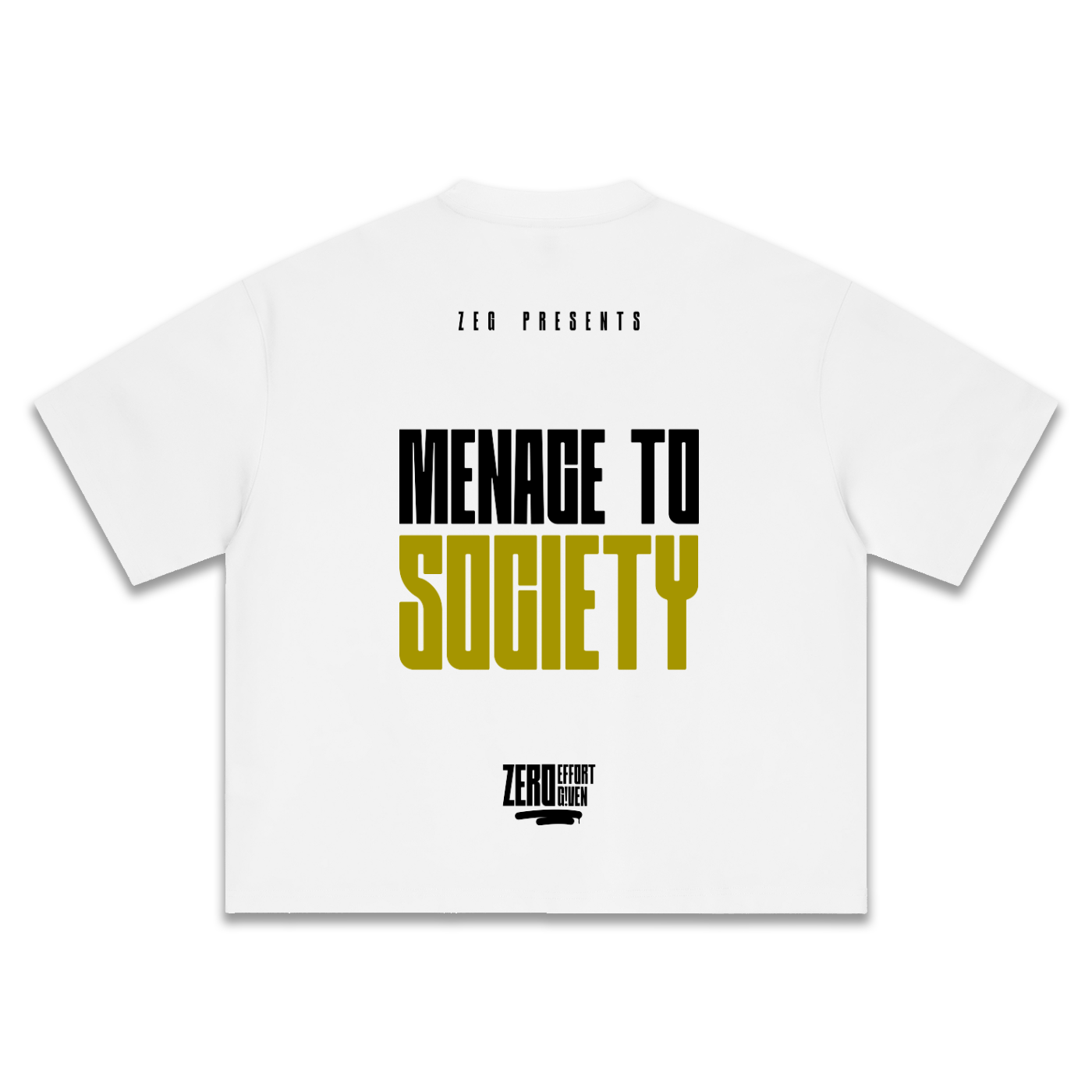 Menace to Society Oversized Tee