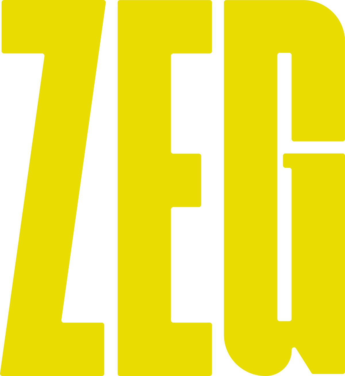 ZEG Originals Decal