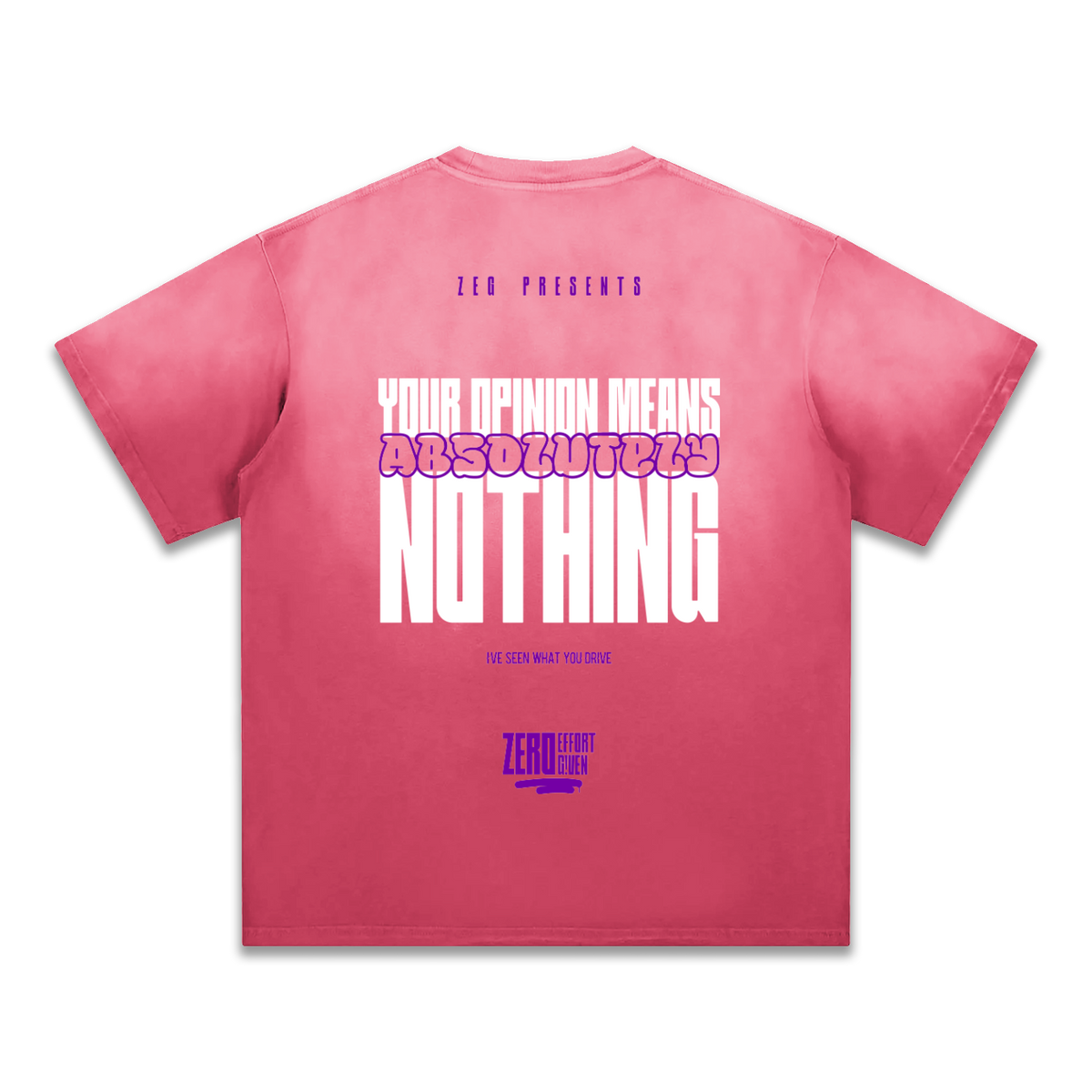 Your Opinion Scant Tee